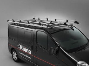 Aluminium Roof Rack on Vivaro - Rhino