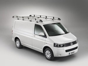 Aluminium Roof Rack on VW Transporter - Rhino